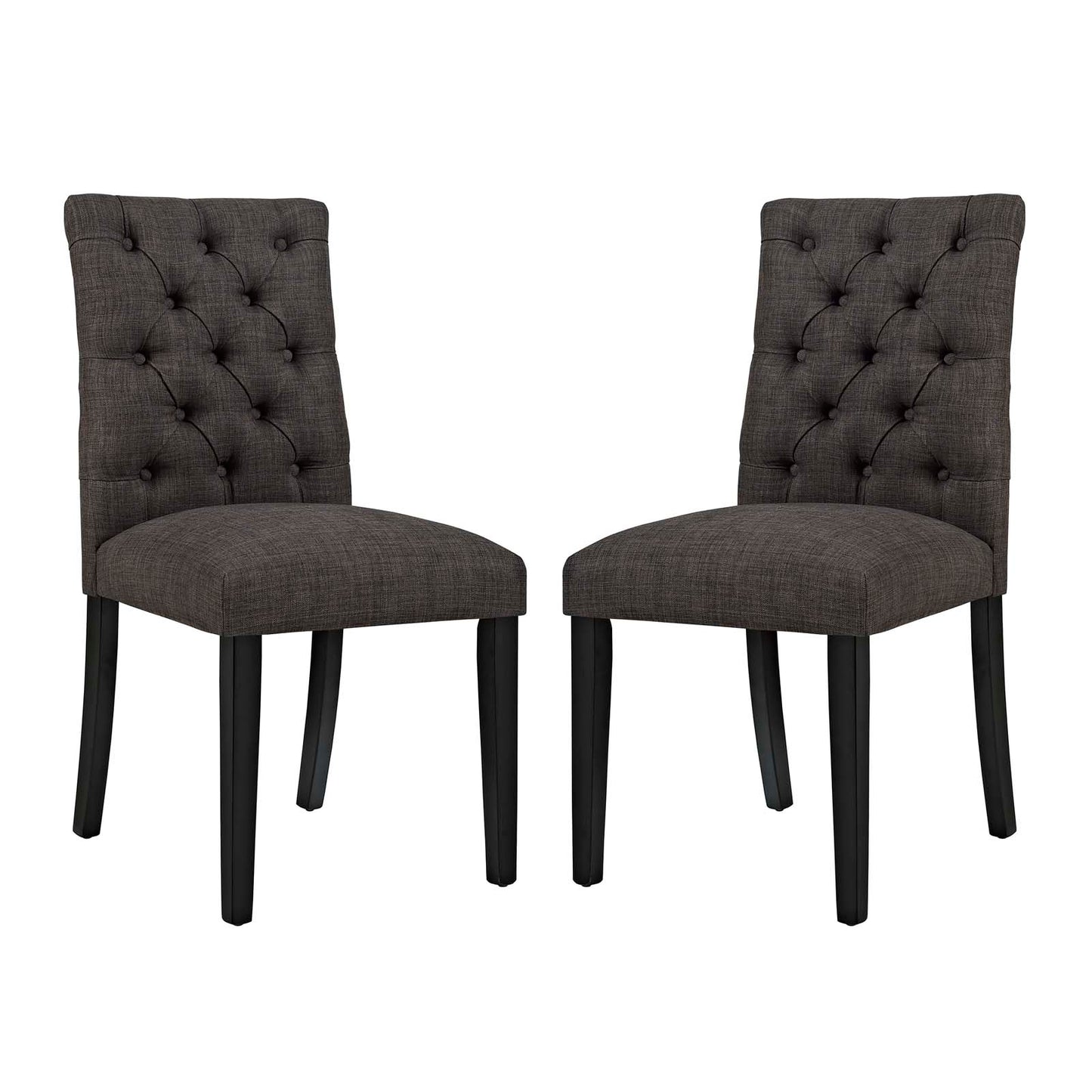 Duchess Fabric Dining Chair Set of 2