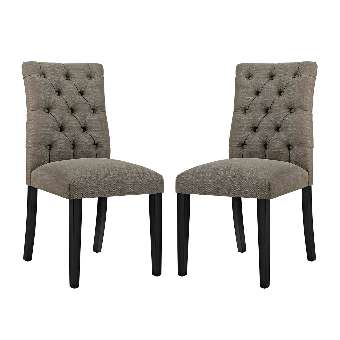 Duchess Fabric Dining Chair Set of 2