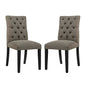 Duchess Fabric Dining Chair Set of 2