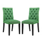 Duchess Fabric Dining Chair Set of 2