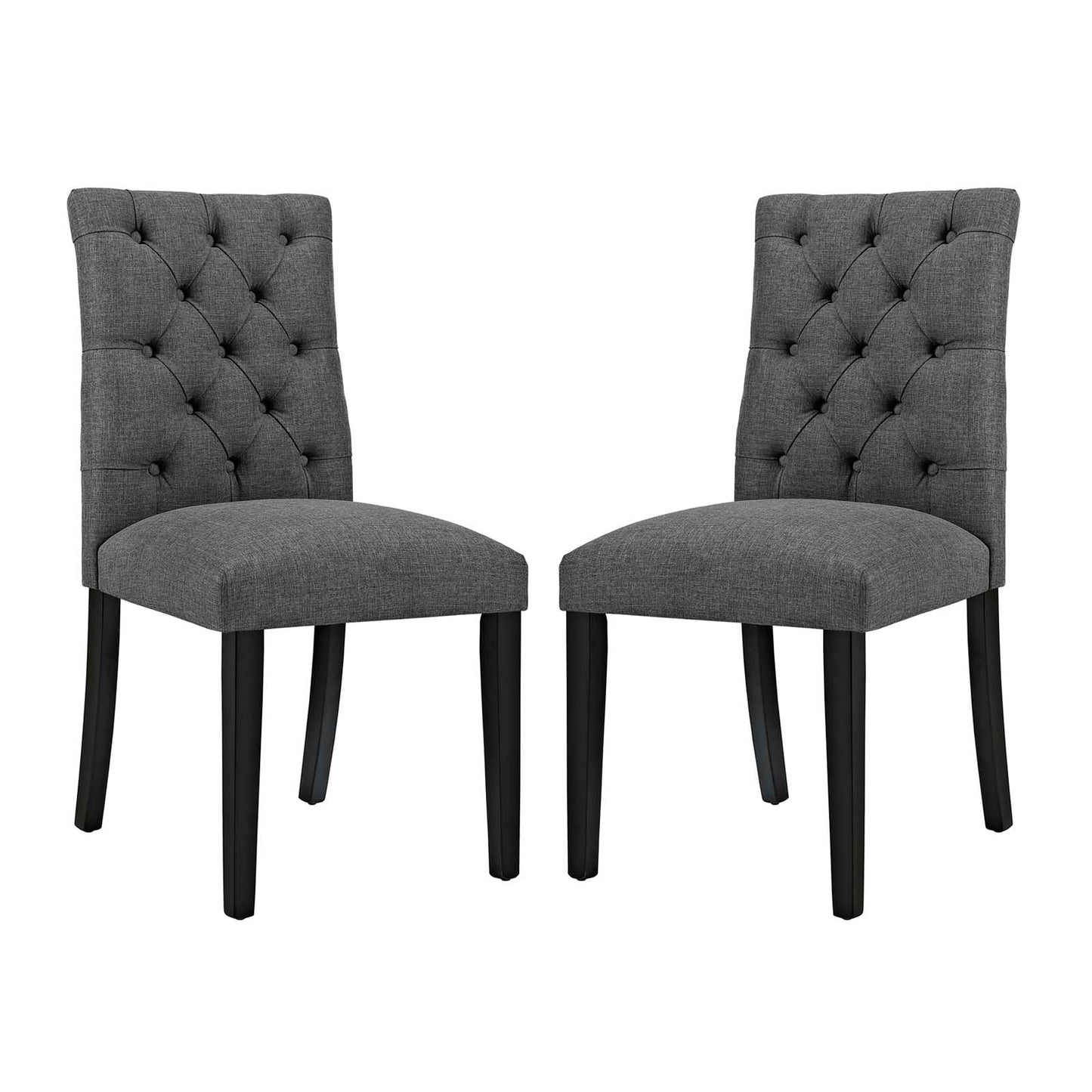 Duchess Fabric Dining Chair Set of 2