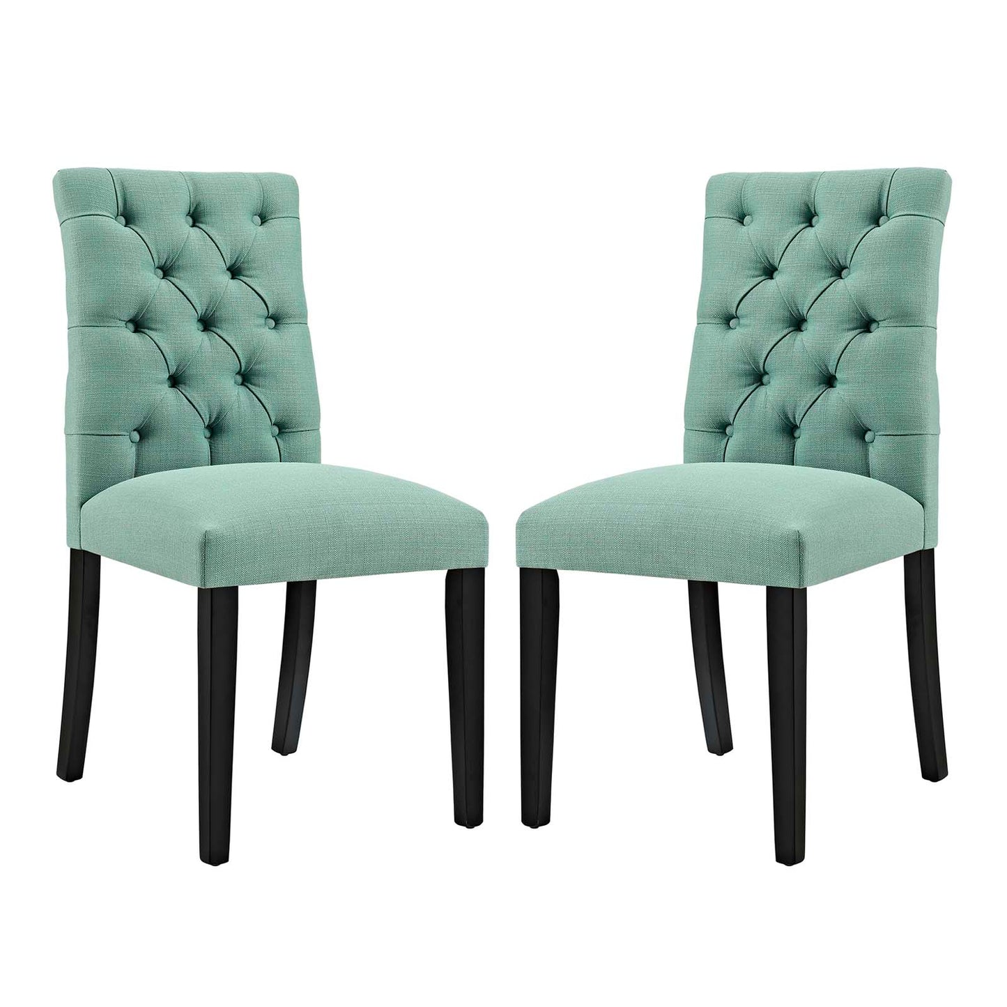 Duchess Fabric Dining Chair Set of 2