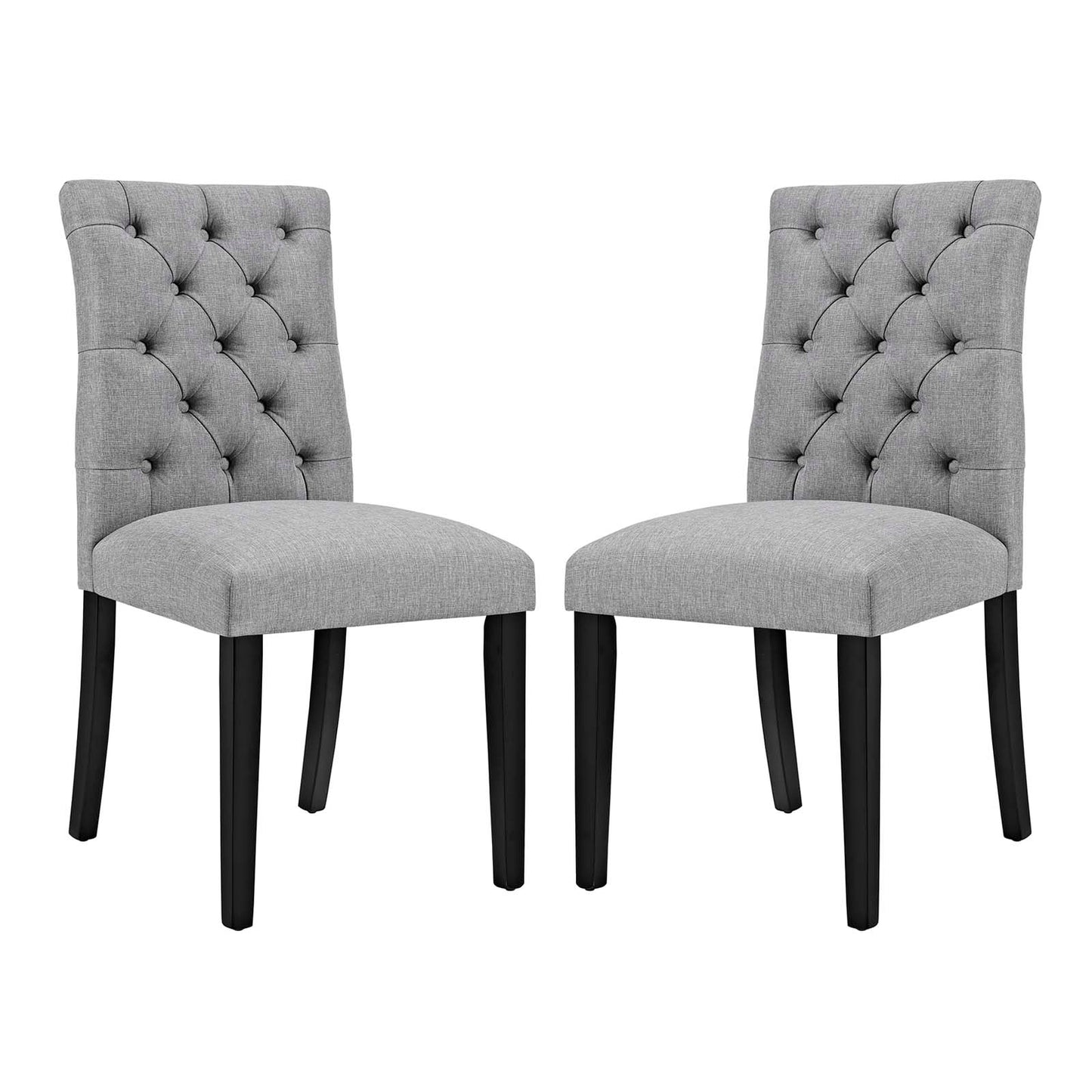 Duchess Fabric Dining Chair Set of 2