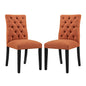 Duchess Fabric Dining Chair Set of 2