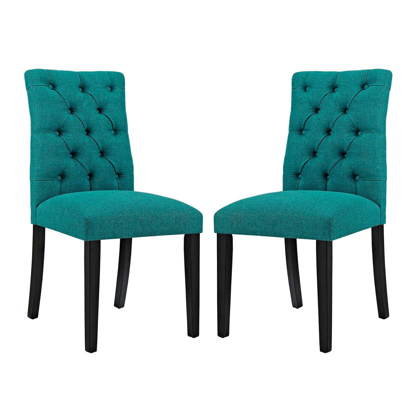 Duchess Fabric Dining Chair Set of 2