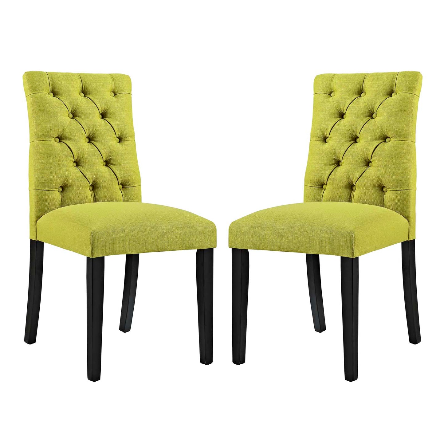 Duchess Fabric Dining Chair Set of 2