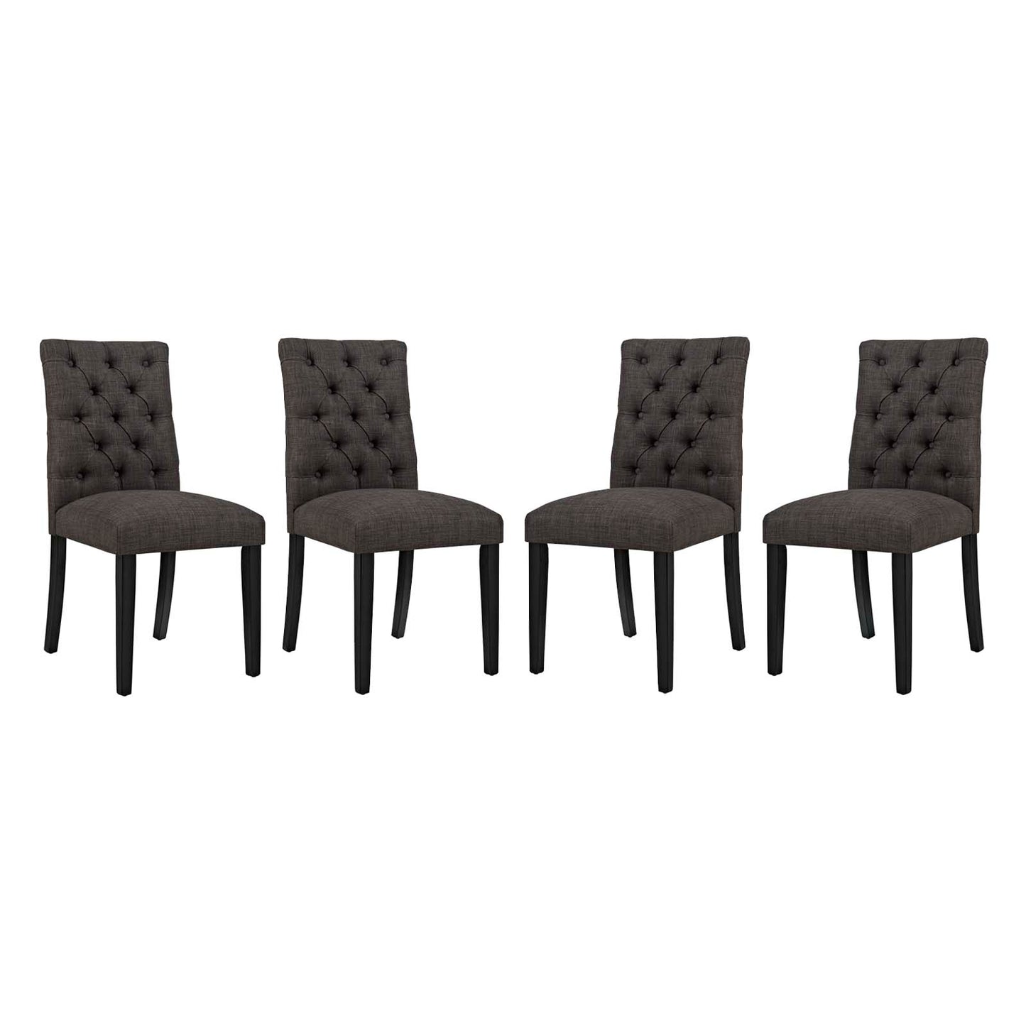 Duchess Fabric Dining Chair Set of 4