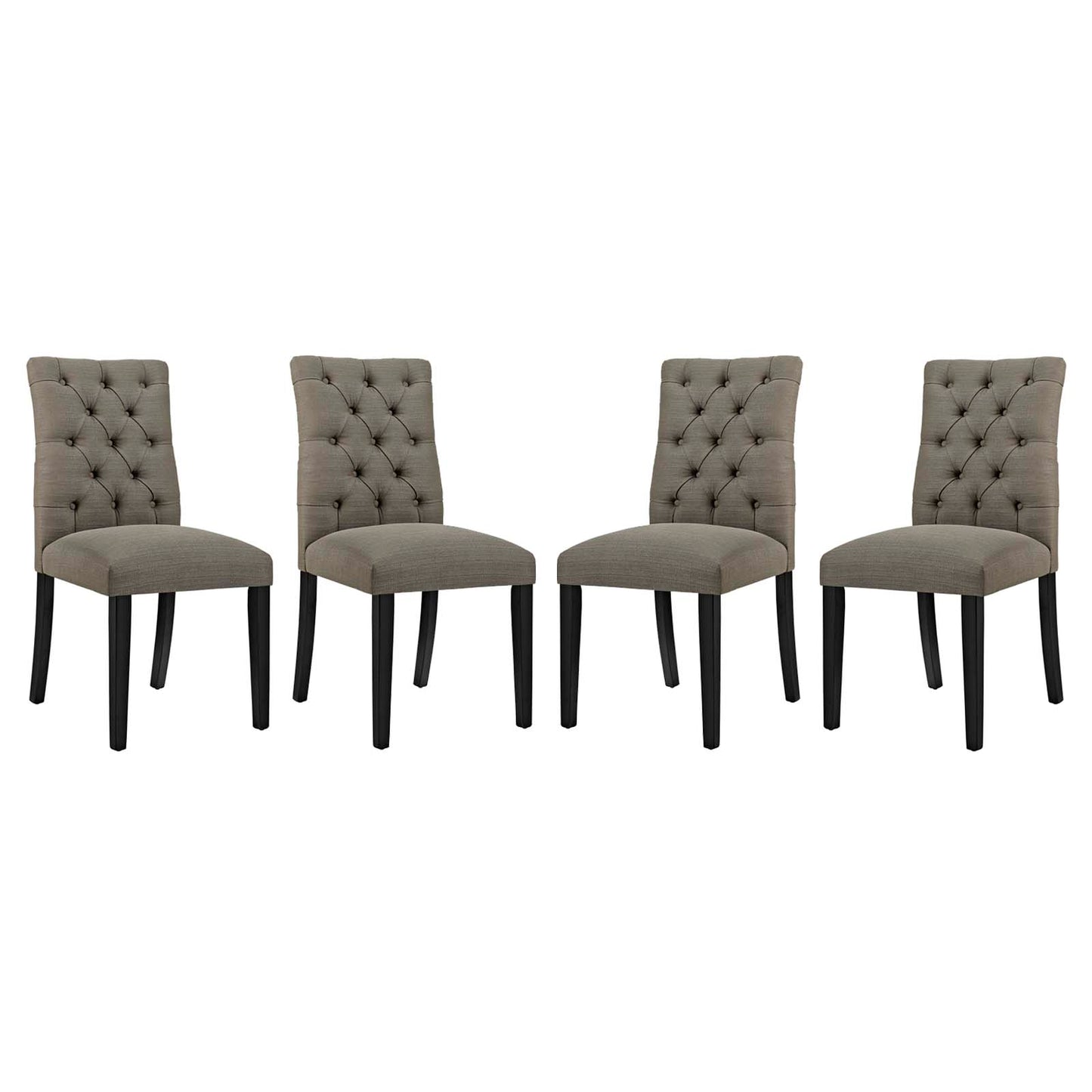 Duchess Fabric Dining Chair Set of 4