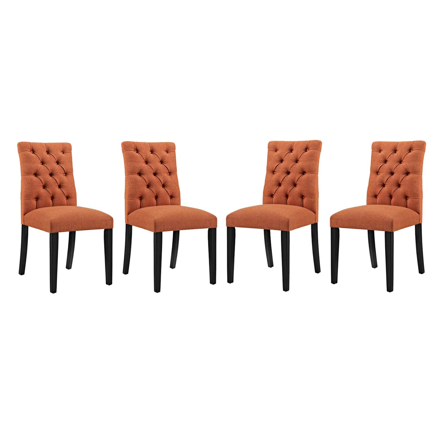 Duchess Fabric Dining Chair Set of 4