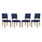 Oblige Wood Dining Chair Set of 4