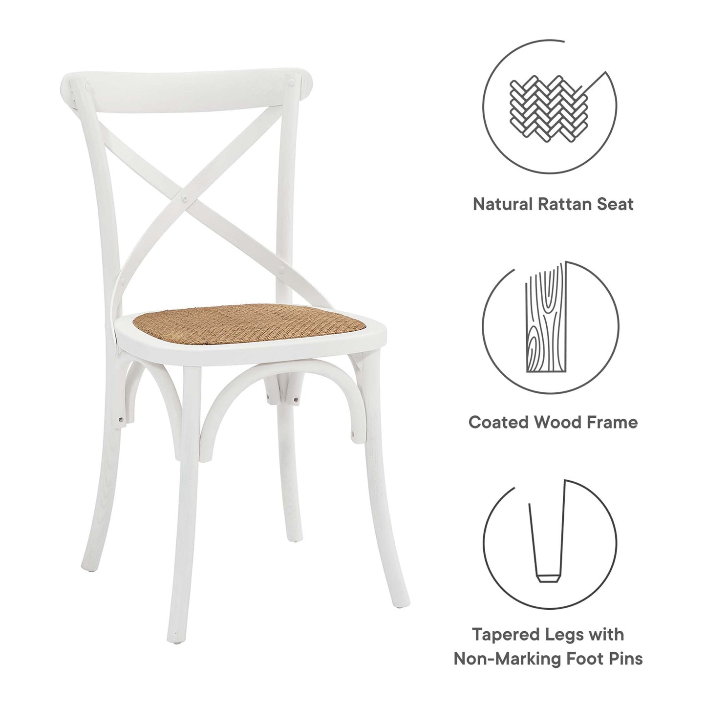 Gear Dining Side Chair Set of 2