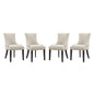 Marquis Fabric Dining Chair Set of 4