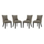 Marquis Fabric Dining Chair Set of 4