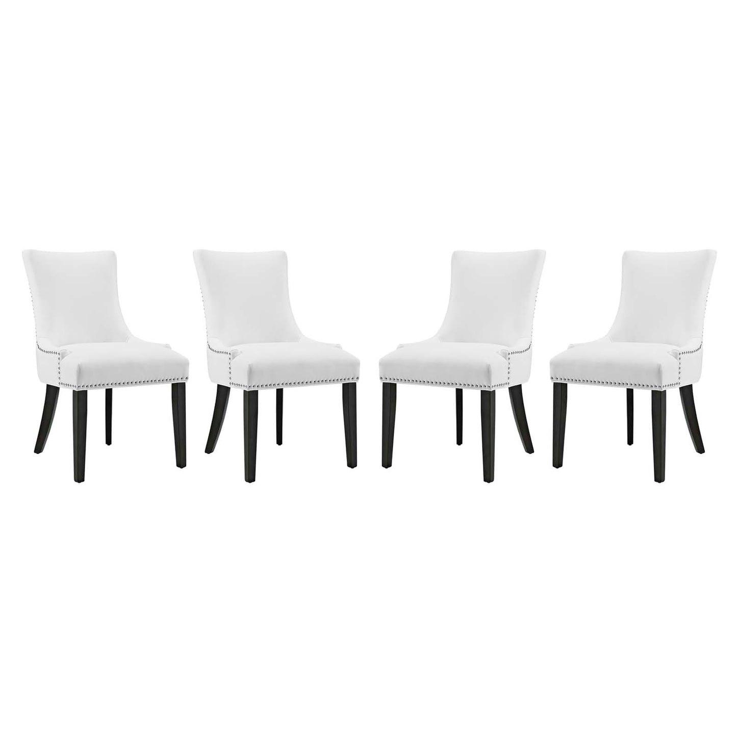 Marquis Faux Leather Dining Chair Set of 4