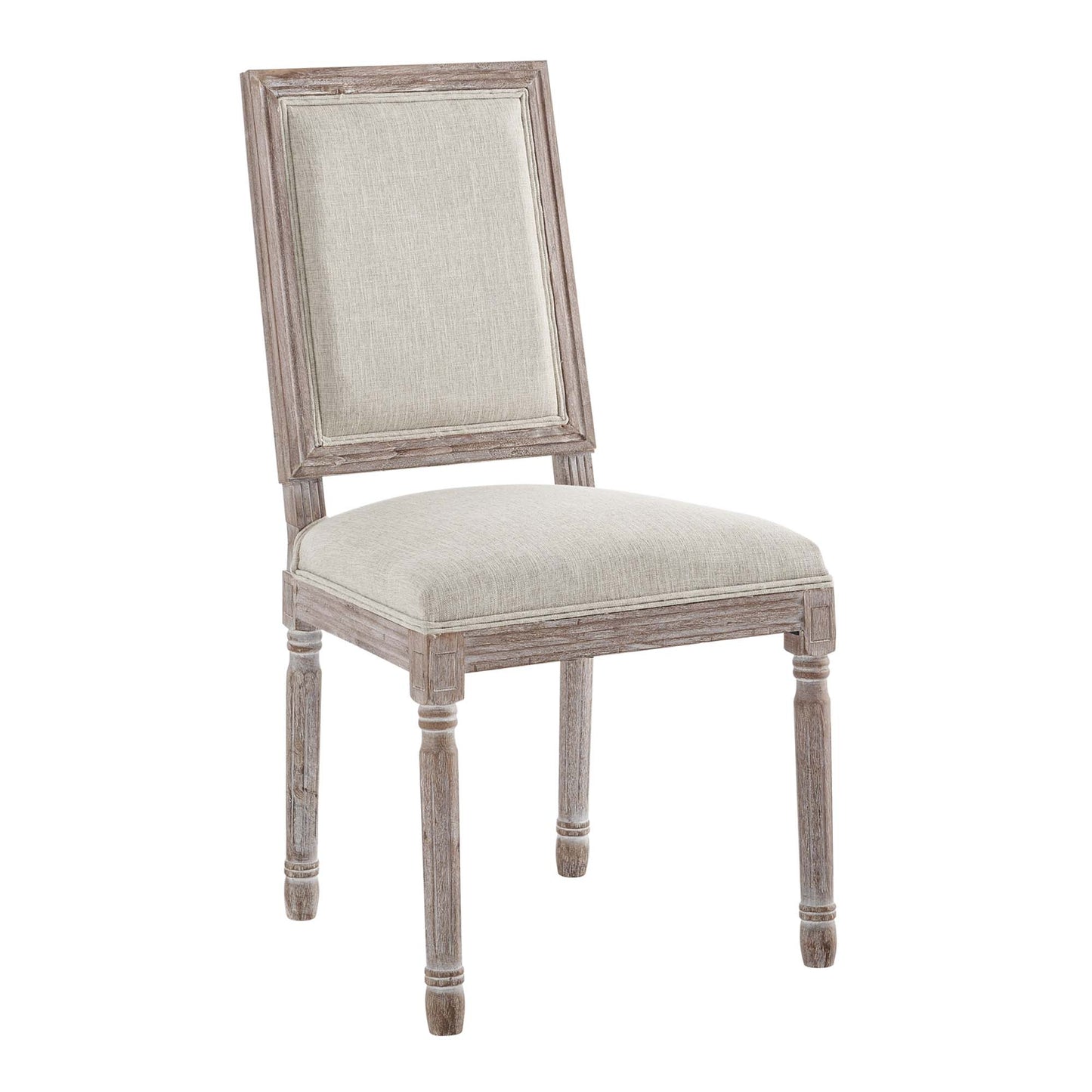 Court Upholstered Fabric Dining Side Chair Set of 2