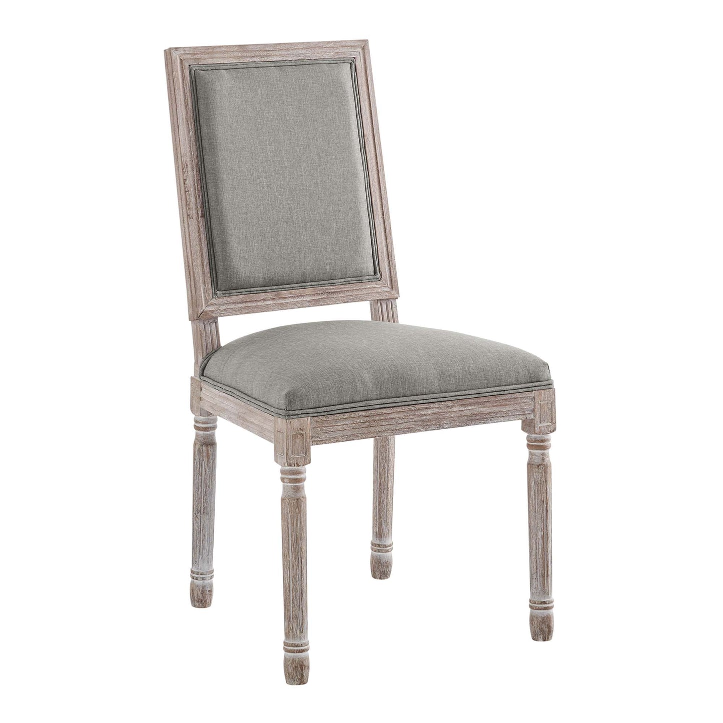 Court Upholstered Fabric Dining Side Chair Set of 2