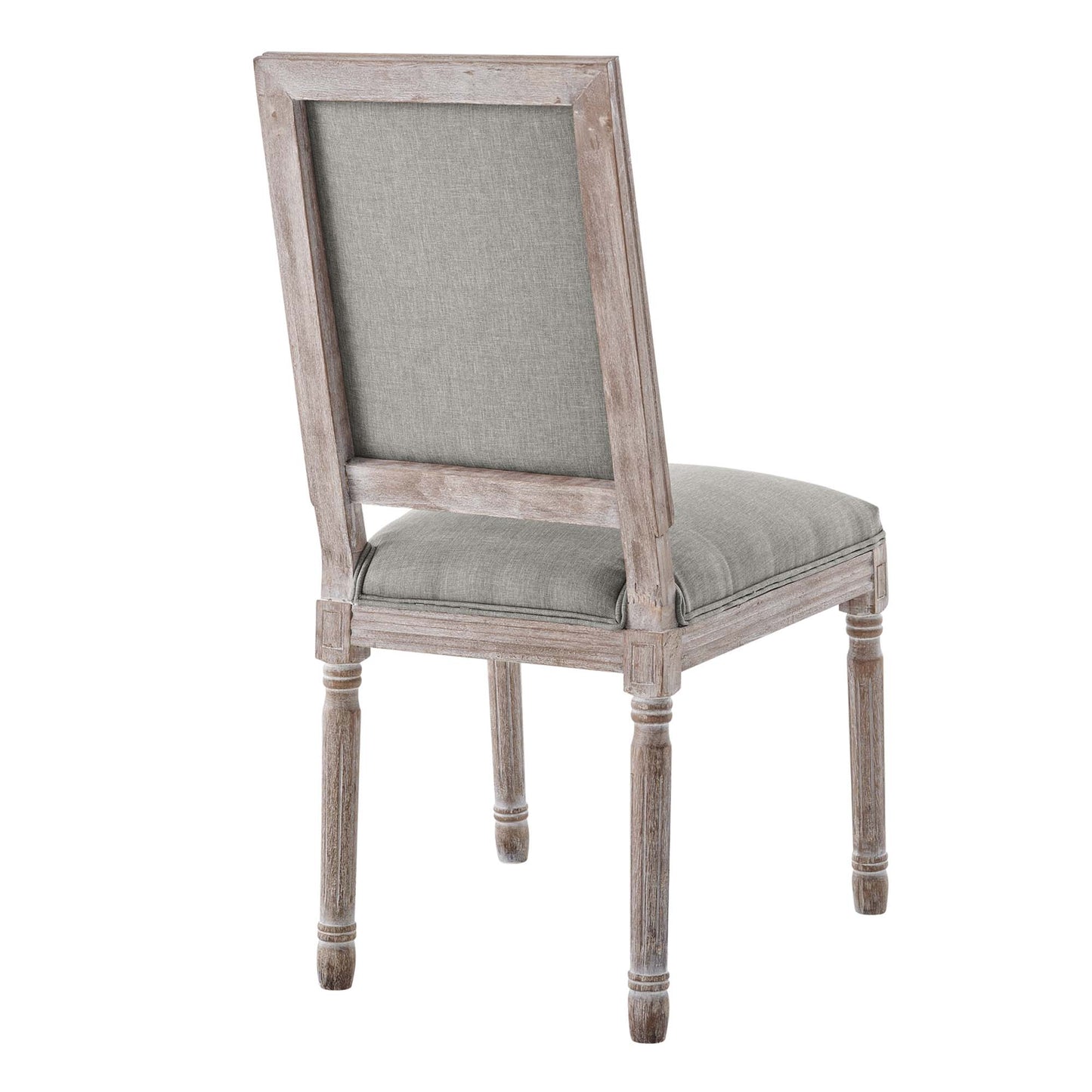 Court Upholstered Fabric Dining Side Chair Set of 2