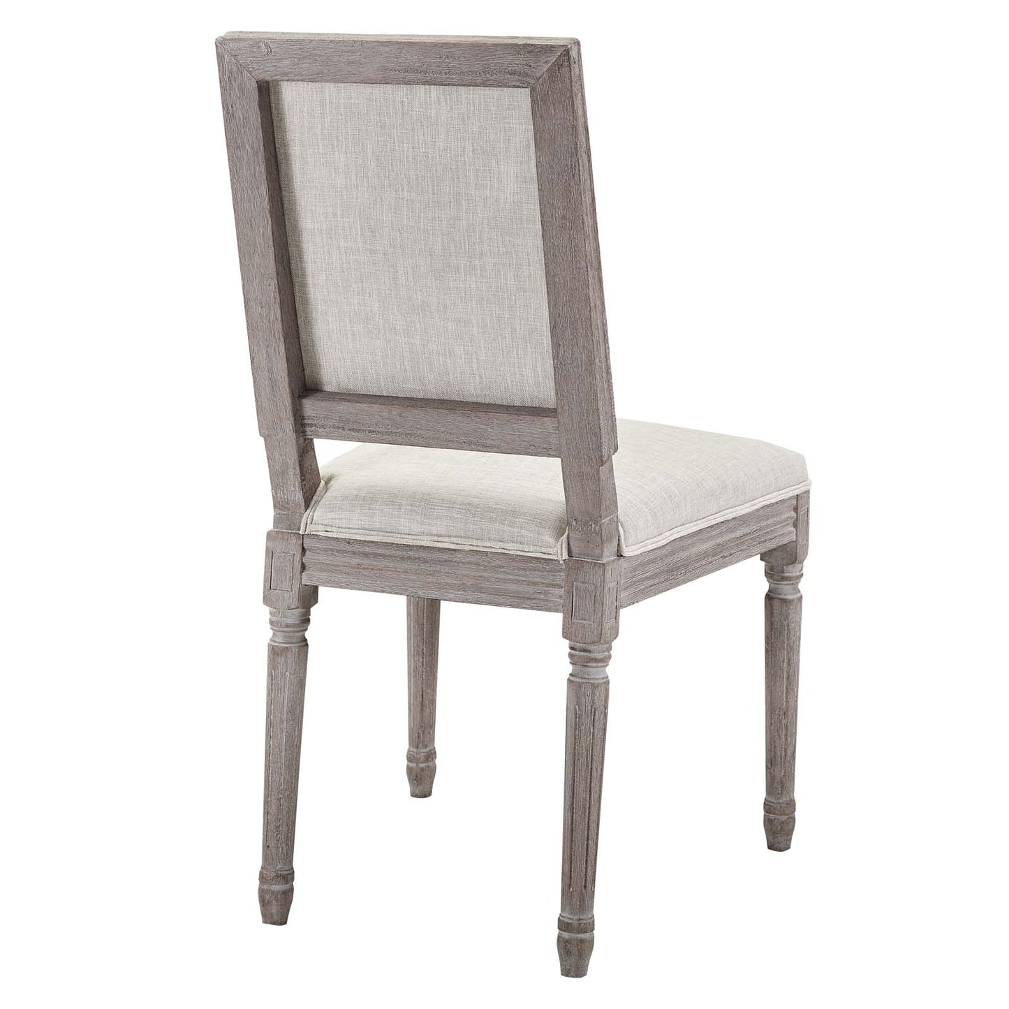 Court Upholstered Fabric Dining Side Chair Set of 4