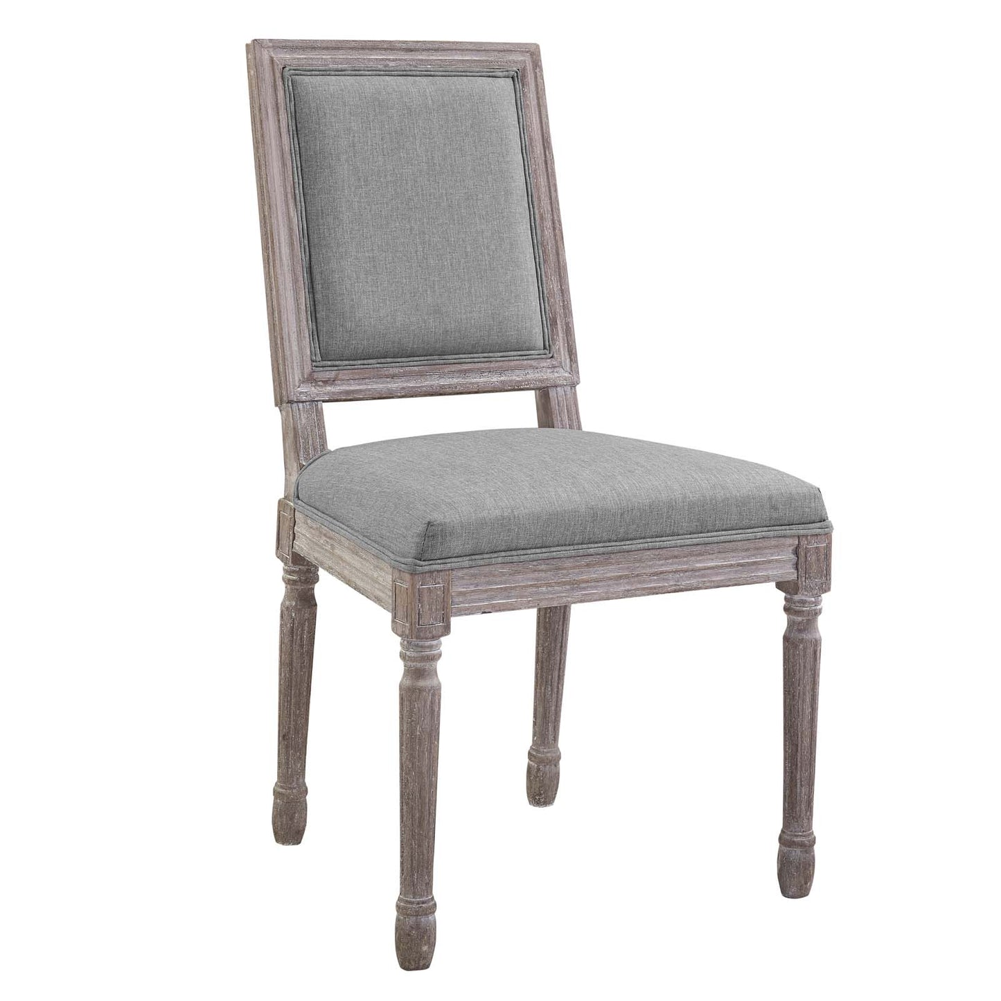 Court Upholstered Fabric Dining Side Chair Set of 4