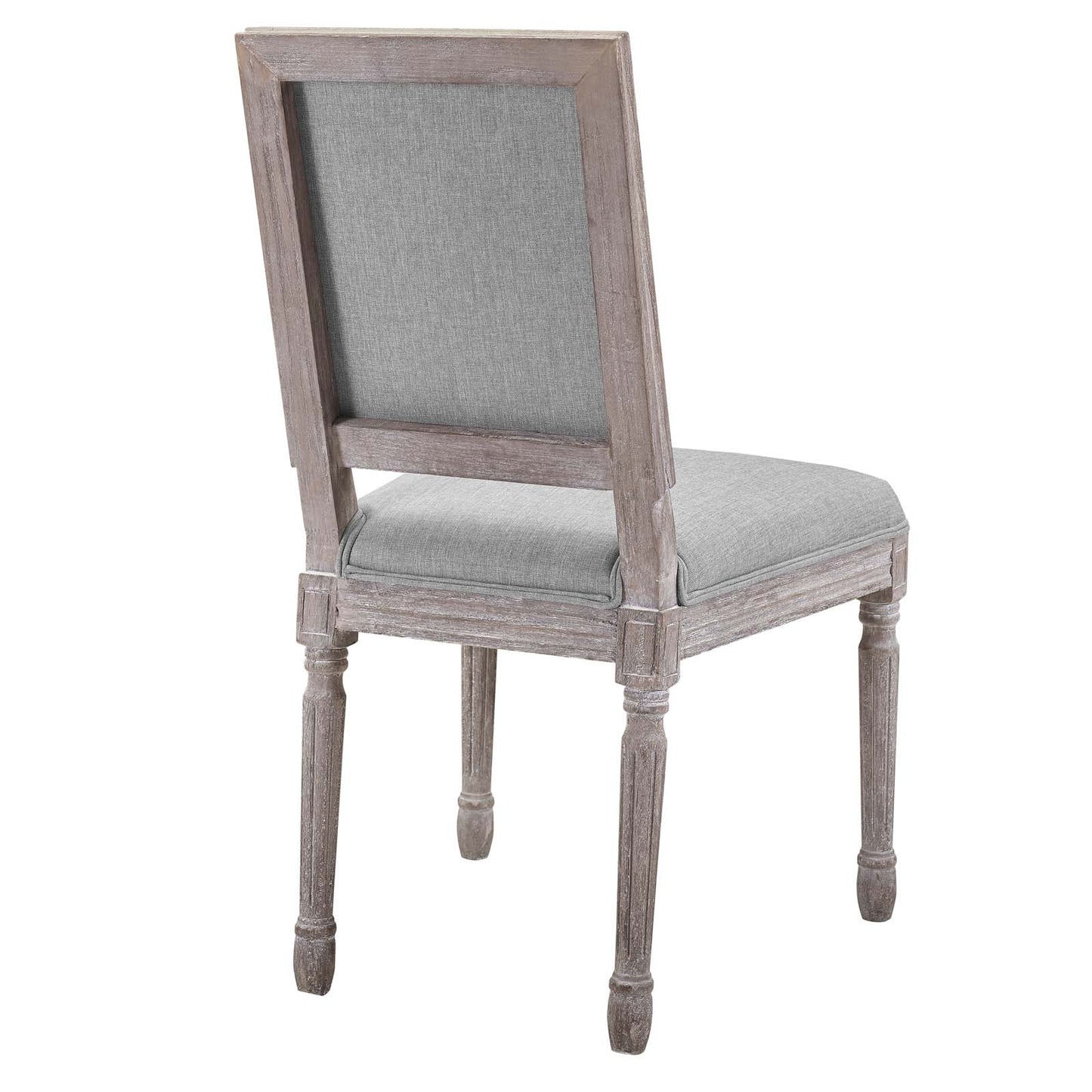 Court Upholstered Fabric Dining Side Chair Set of 4