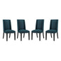 Baron Fabric Dining Chair Set of 4