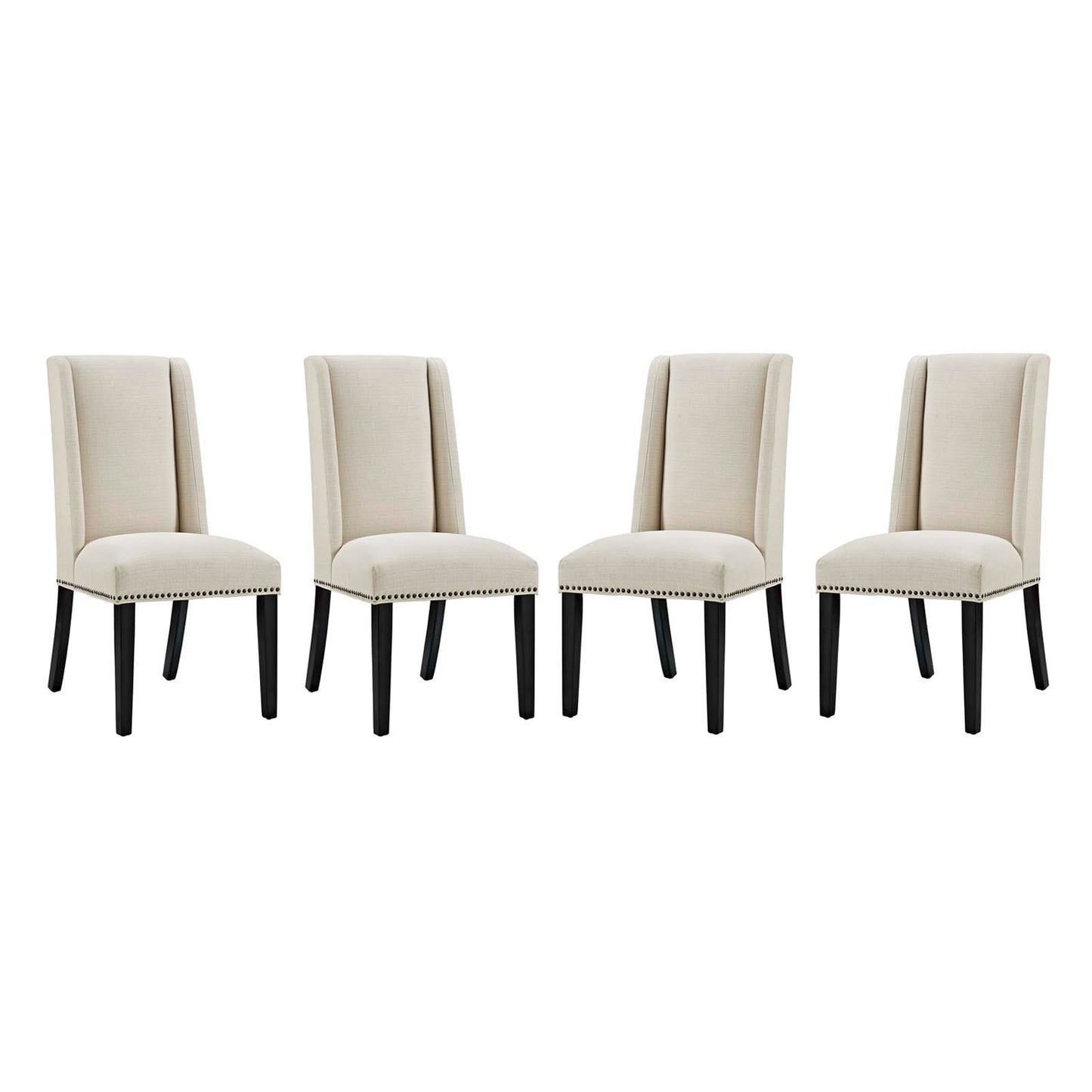 Baron Fabric Dining Chair Set of 4