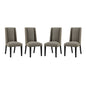 Baron Fabric Dining Chair Set of 4