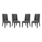 Baron Fabric Dining Chair Set of 4