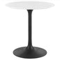 Mesa de comedor redonda Lippa de 28" de Modway