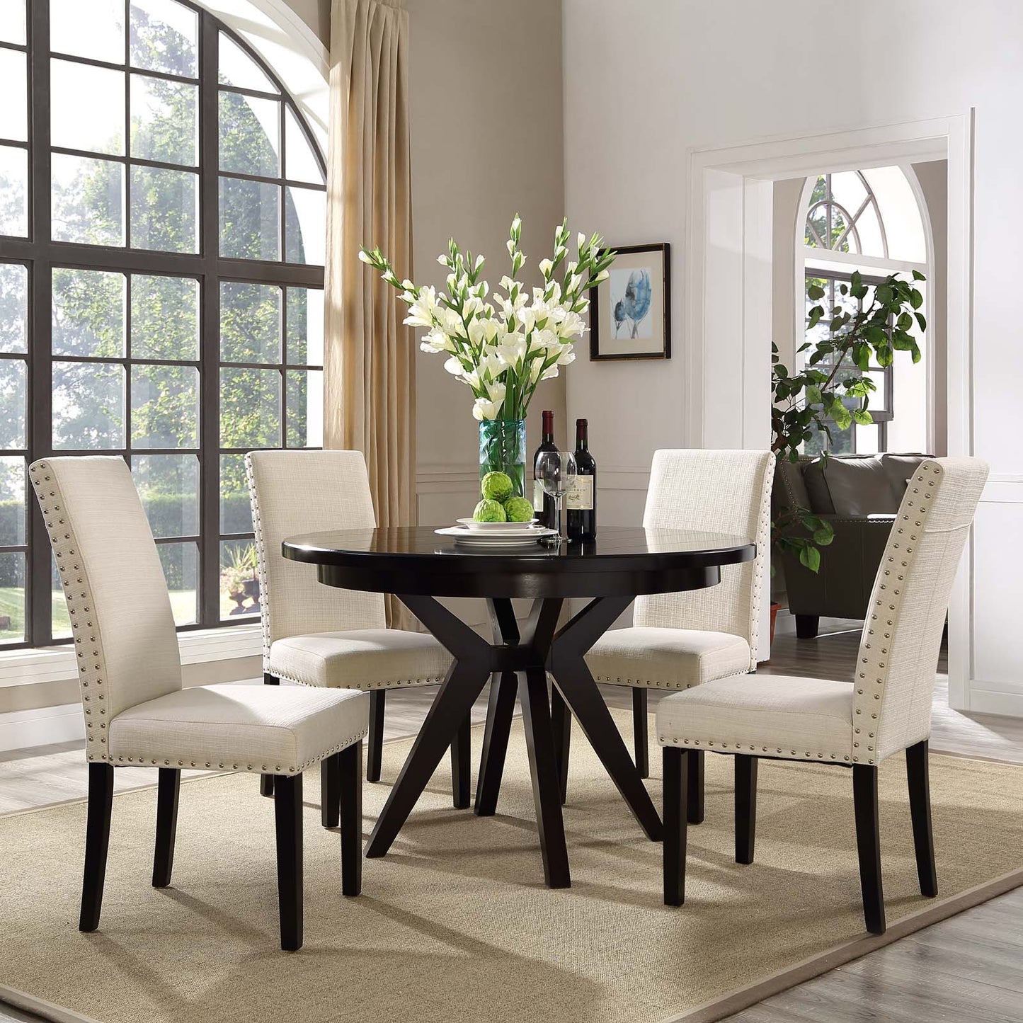 Parcel Fabric Dining Side Chair Set of 4