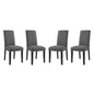 Parcel Fabric Dining Side Chair Set of 4