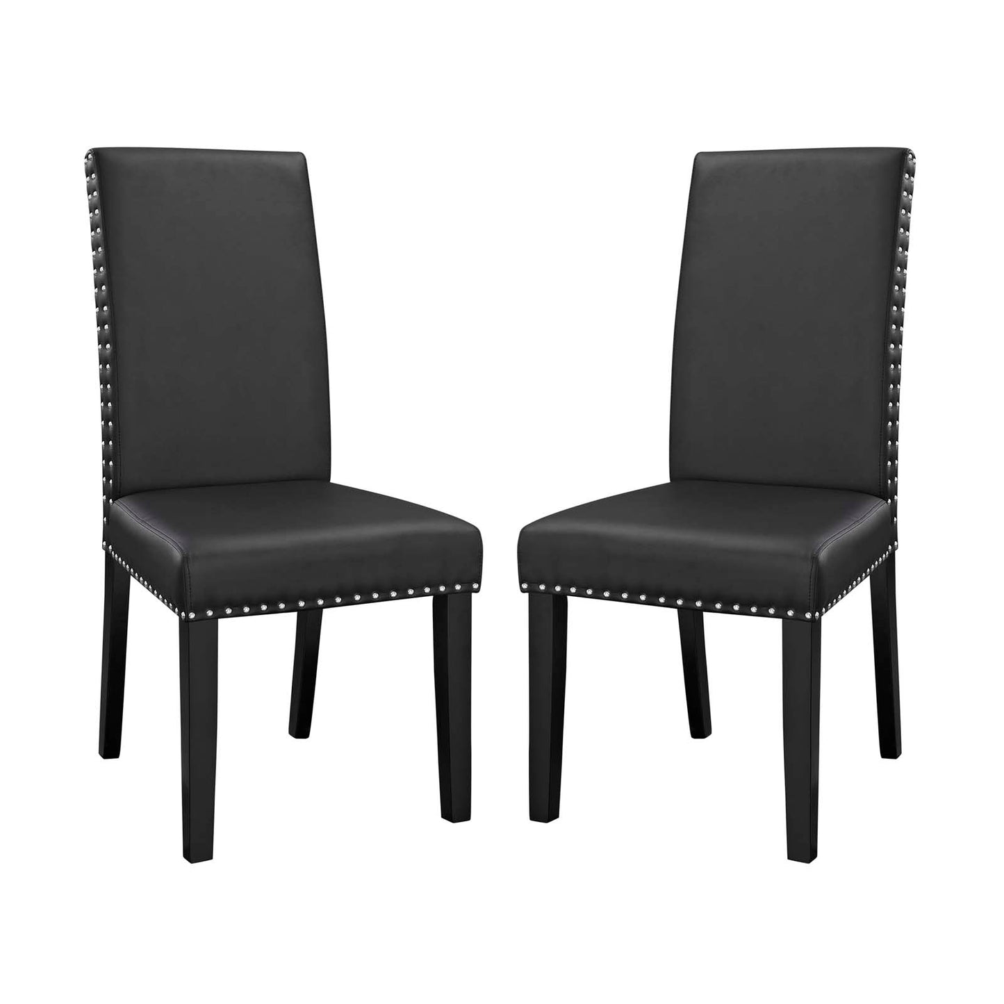 Parcel Vinyl Dining Side Chair Set of 2