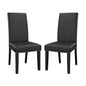 Parcel Vinyl Dining Side Chair Set of 2