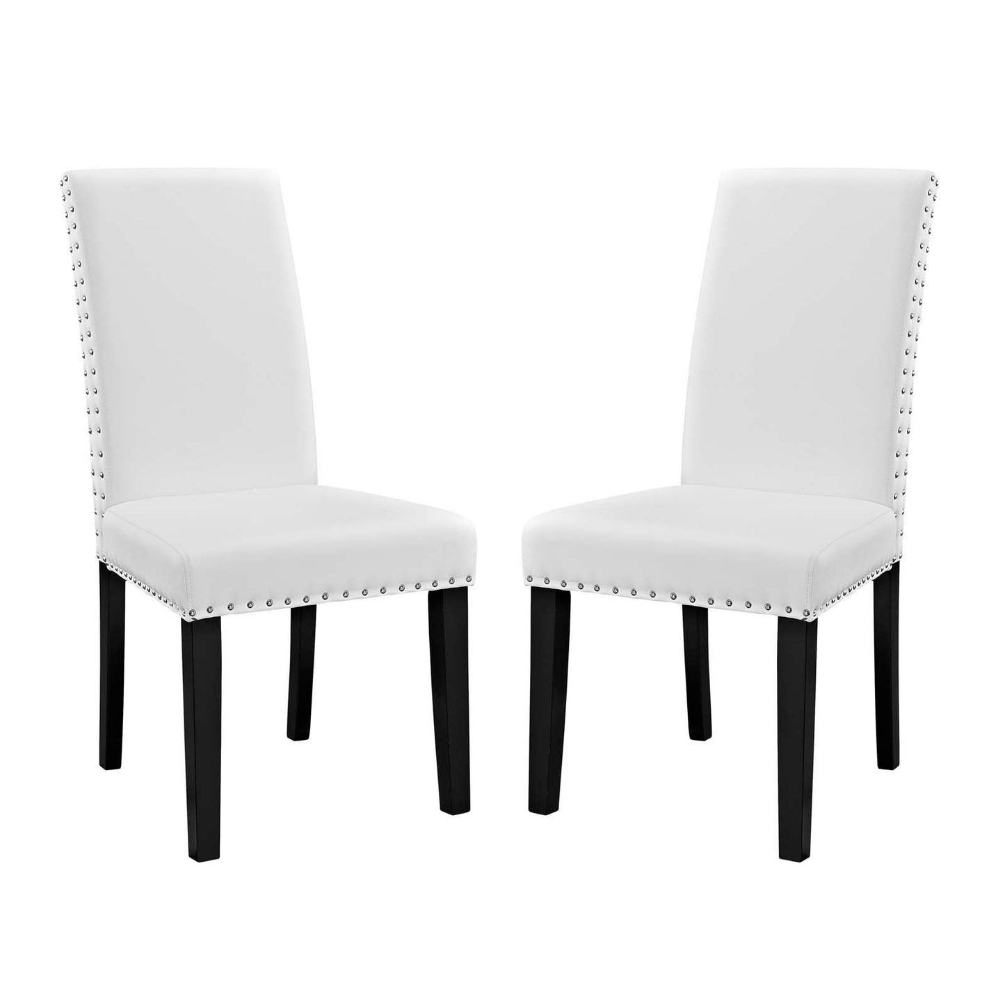 Parcel Vinyl Dining Side Chair Set of 2