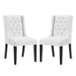 Baronet Vinyl Dining Chair Set of 2