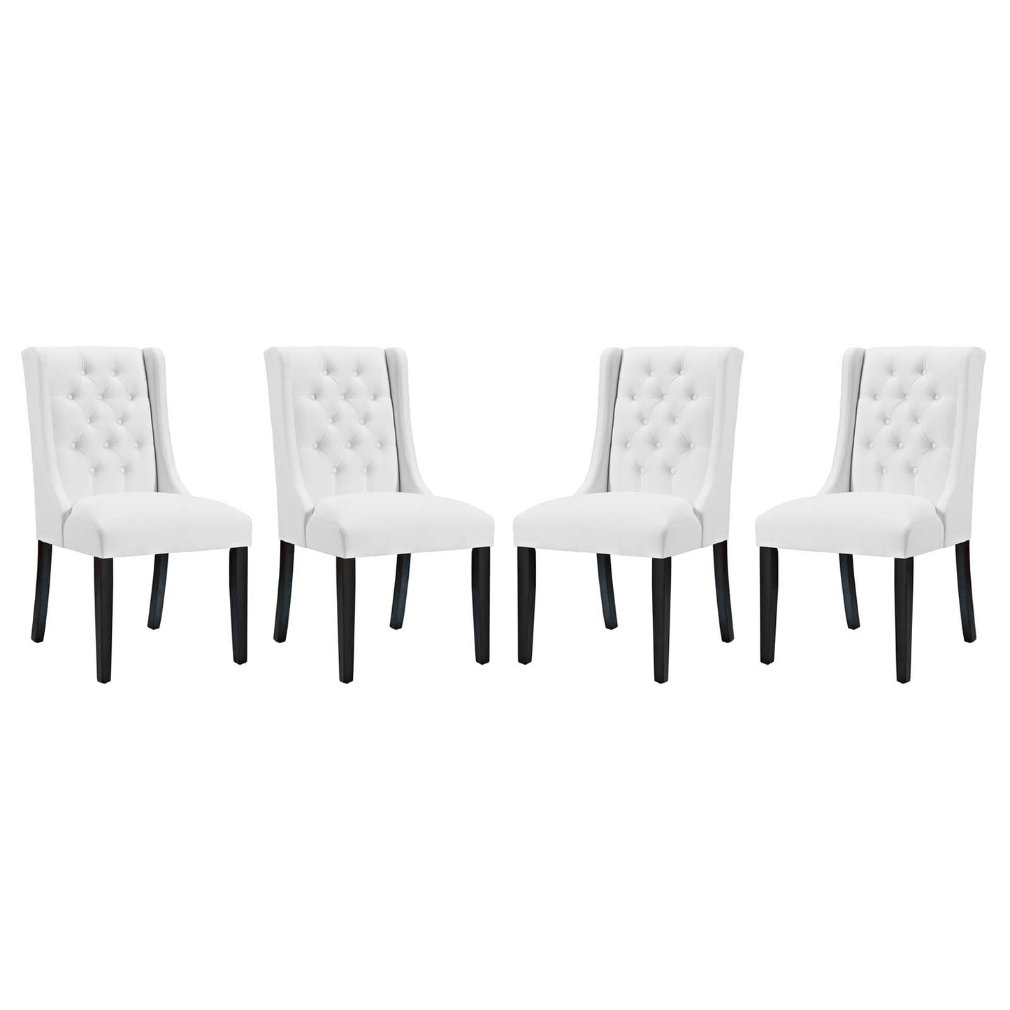 Baronet Vinyl Dining Chair Set of 4