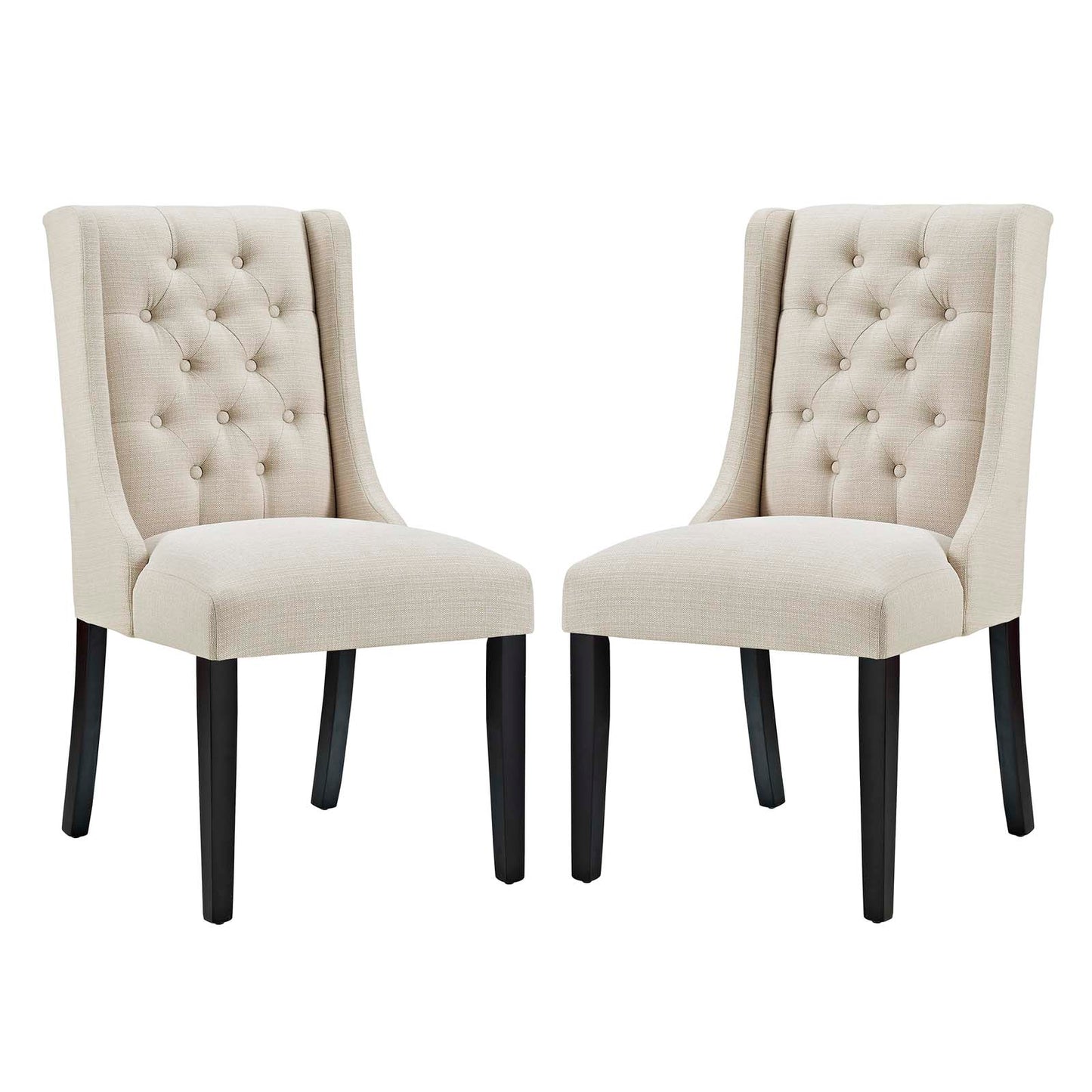 Baronet Fabric Dining Chair Set of 2