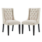 Baronet Fabric Dining Chair Set of 2