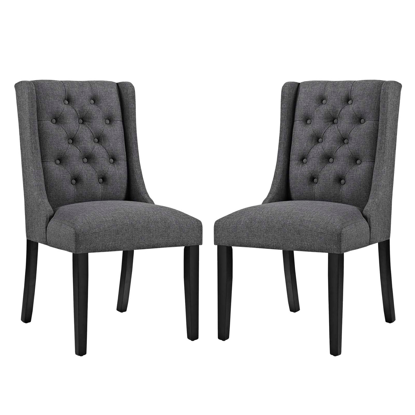 Baronet Fabric Dining Chair Set of 2