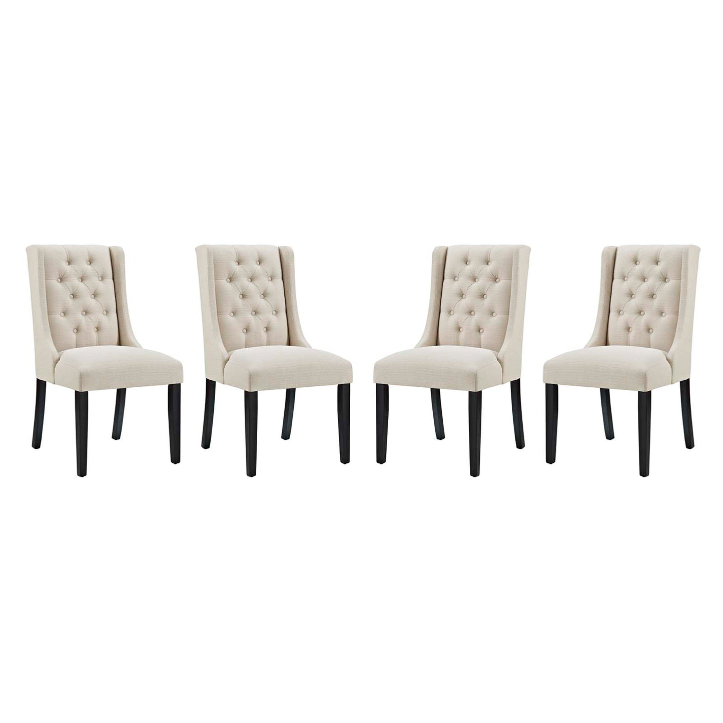 Baronet Fabric Dining Chair Set of 4