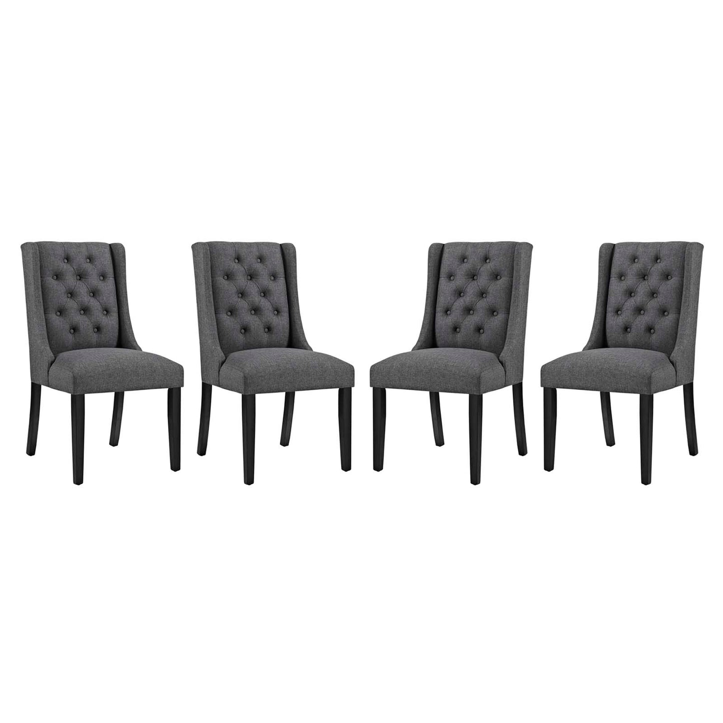 Baronet Fabric Dining Chair Set of 4