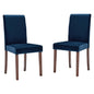 Prosper Upholstered Velvet Dining Side Chair Set of 2