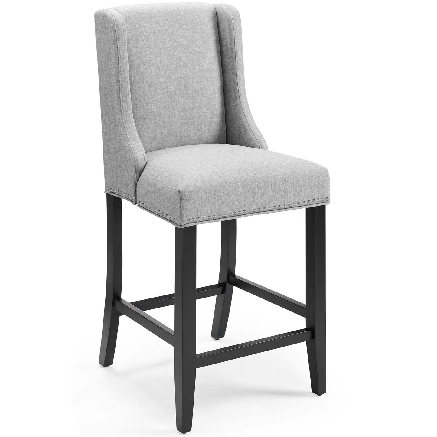 Baron Upholstered Fabric Counter Stool