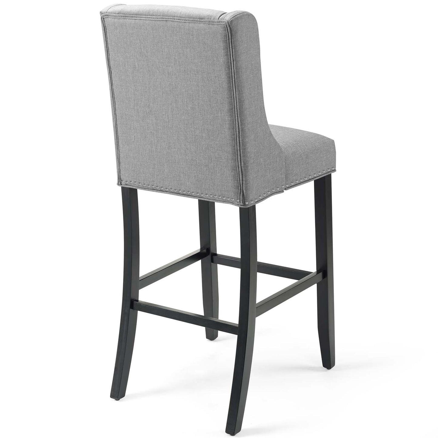 Baron Upholstered Fabric Bar Stool