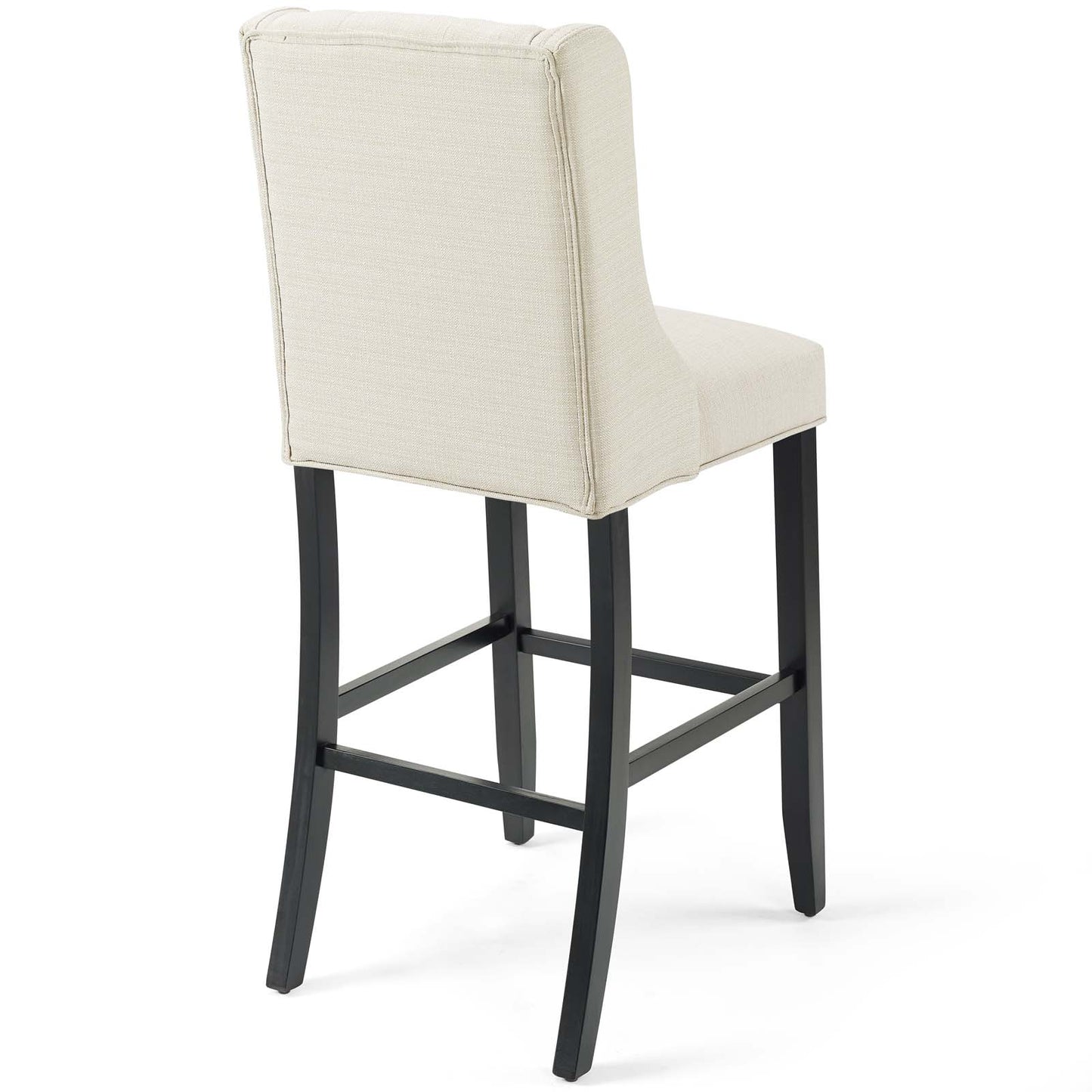 Tabouret de bar capitonné en tissu capitonné Baronet par Modway