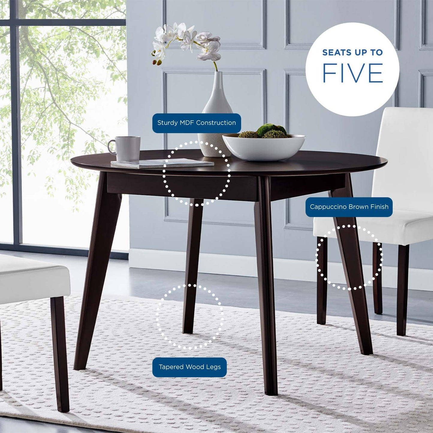 Vision 45" Round Dining Table