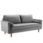 Valour Performance Velvet Sofa