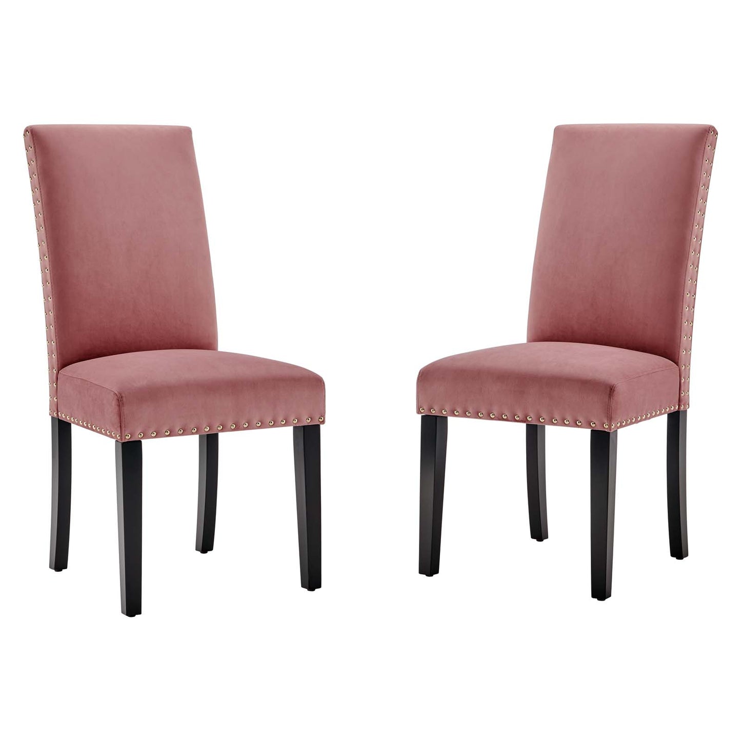 Parcel Performance Velvet Dining Side Chairs Set of 2