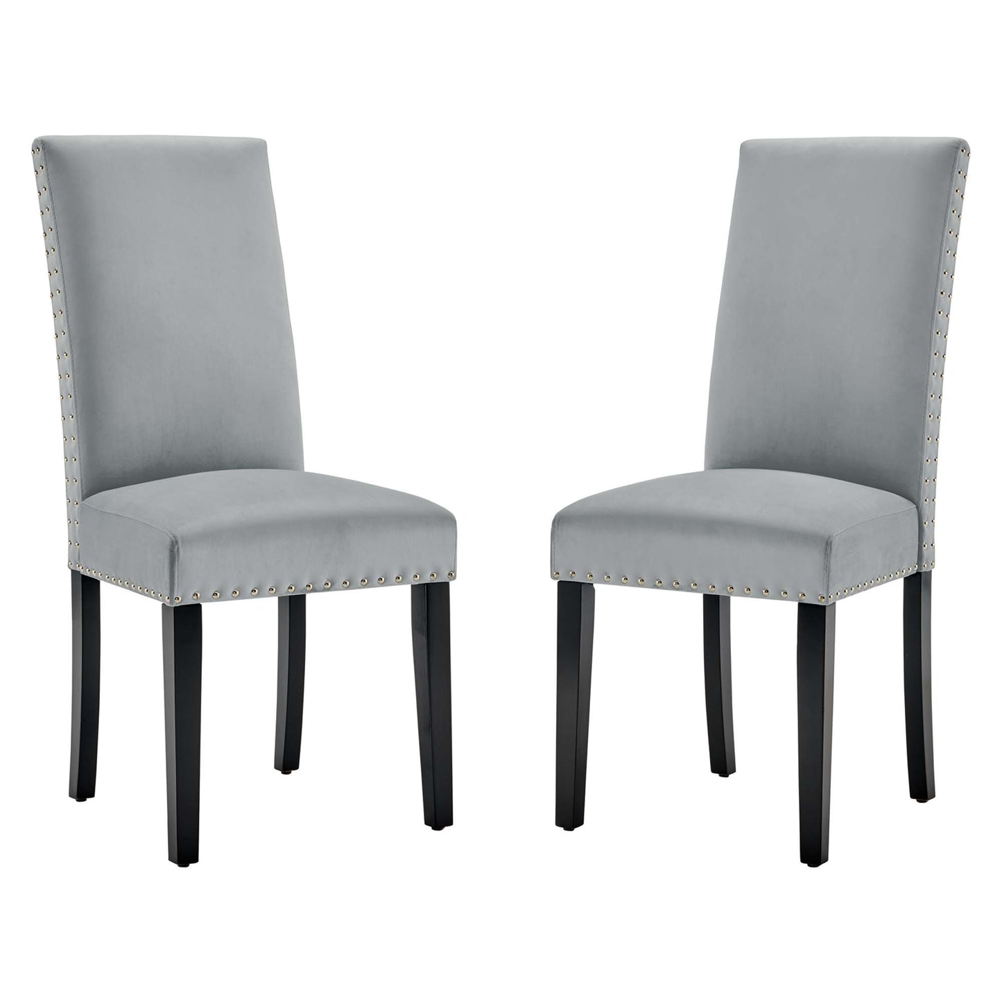 Parcel Performance Velvet Dining Side Chairs Set of 2