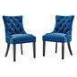 Regent Tufted Performance Velvet Dining Side Chairs Set of 2